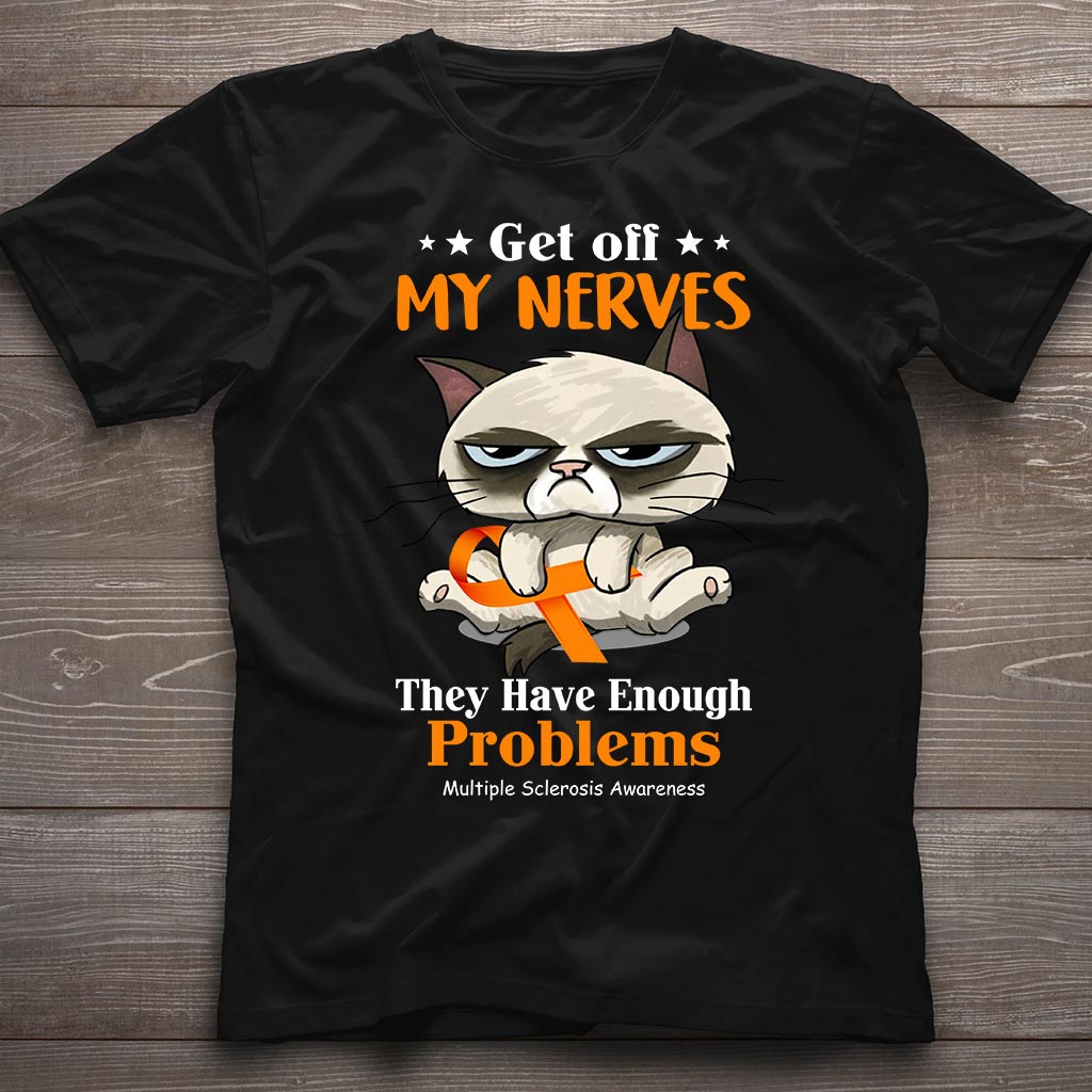 Laissez-moi tranquille ! – T-shirt et sweat à capuche de sensibilisation à la sclérose en plaques 092021