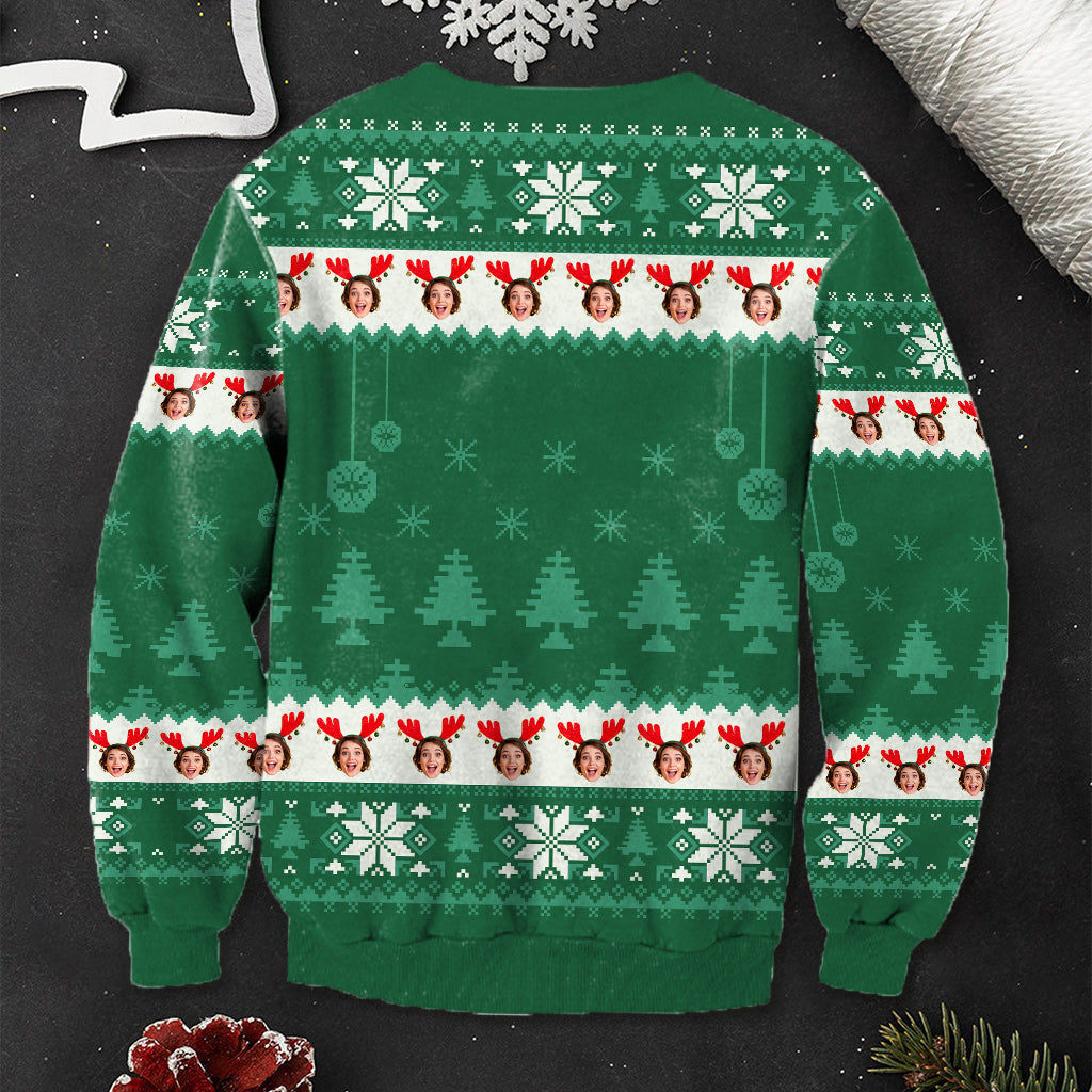 This Is My Ugly Sweater - Personalized Christmas Ugly Sweater