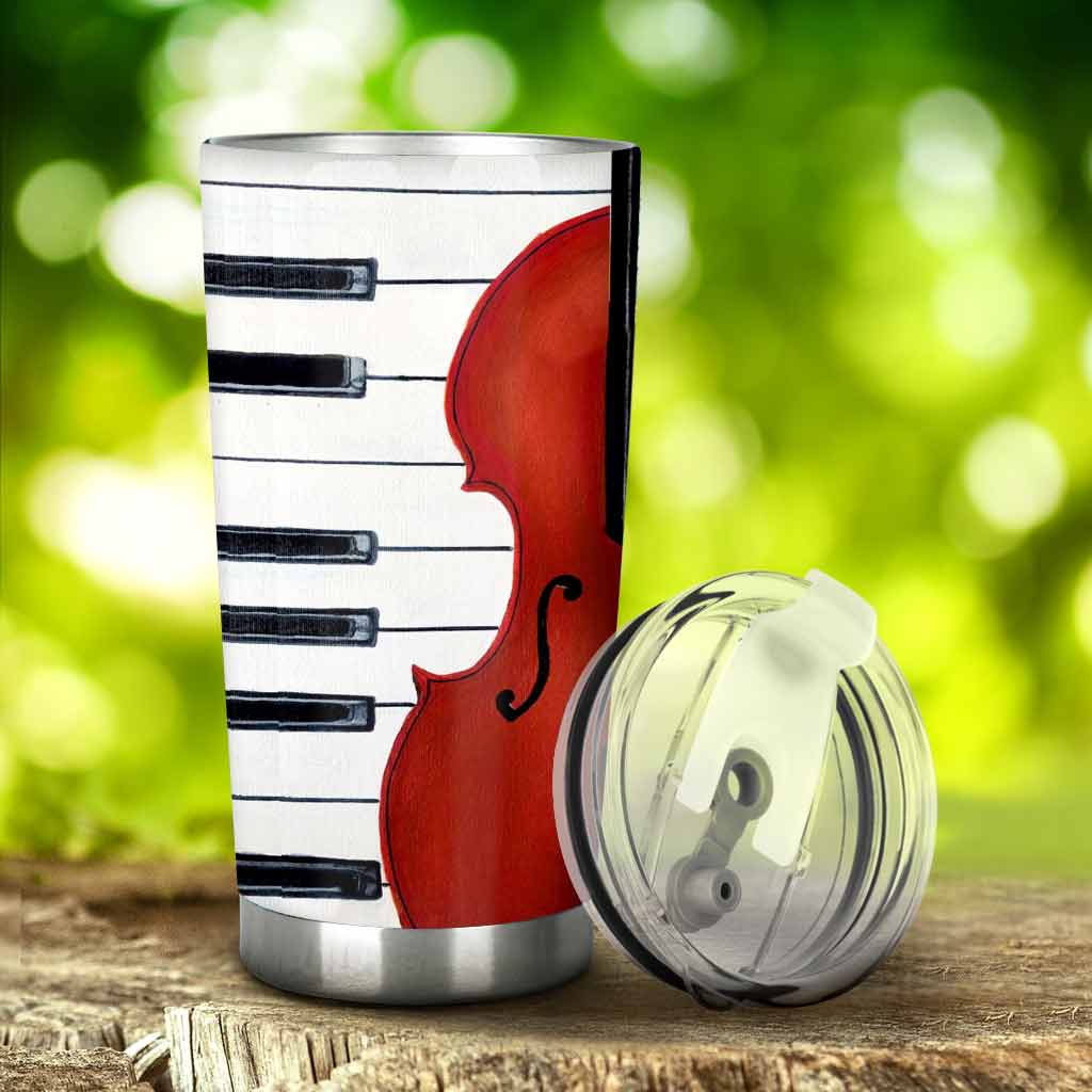 Piano Violin - Piano Tumbler