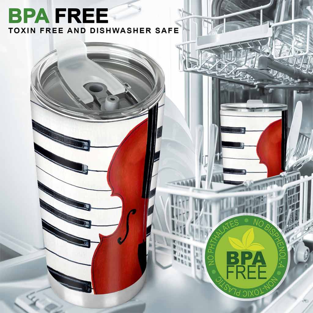 Piano Violin - Piano Tumbler