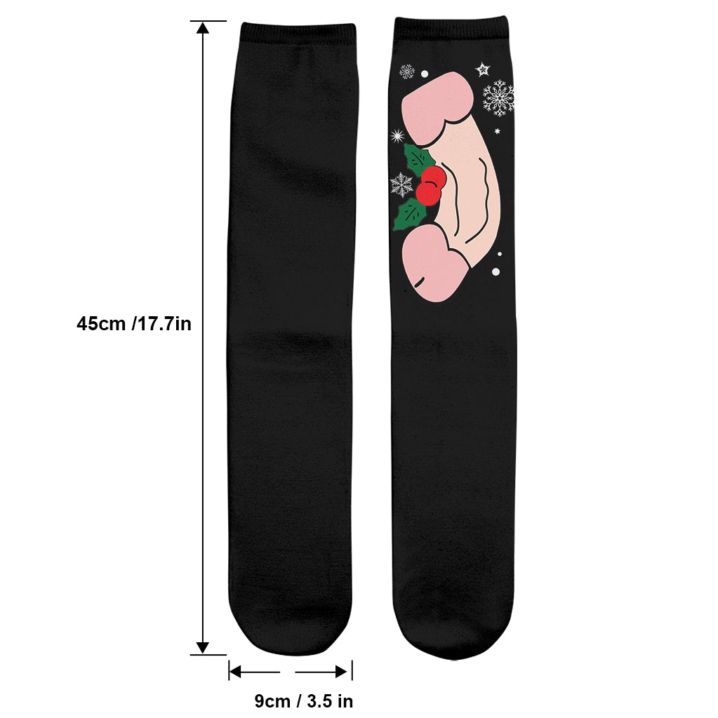 Well Hung - Personalized Couple Socks