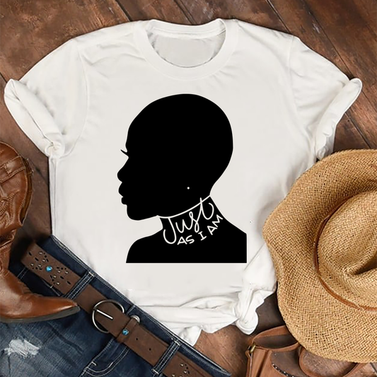 T-shirt et sweat à capuche « Just As I Am » afro-américain 0224