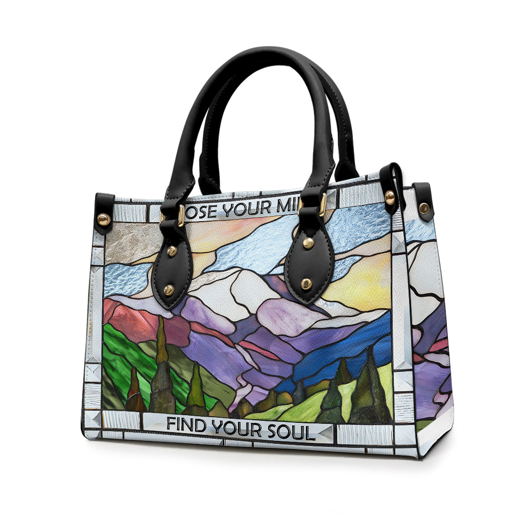 Perdez la tête - Sac à main de randonnée en cuir