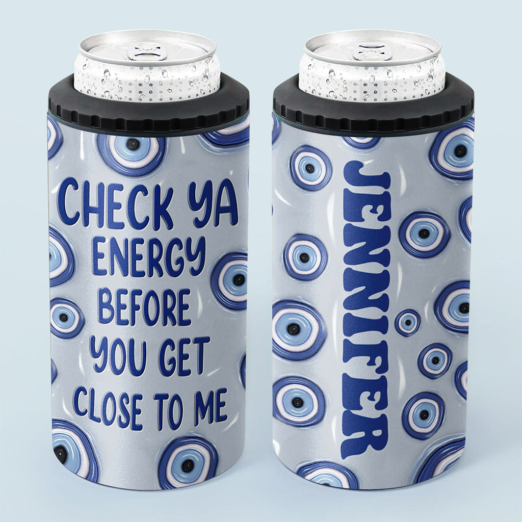 Check Ya Energy - Refroidisseur de canettes de sorcière personnalisé