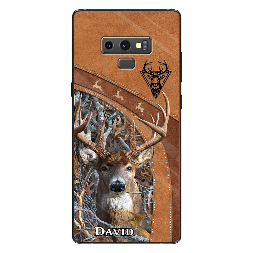 La vie est plus belle dans les bois - Coque de téléphone personnalisée pour la chasse
