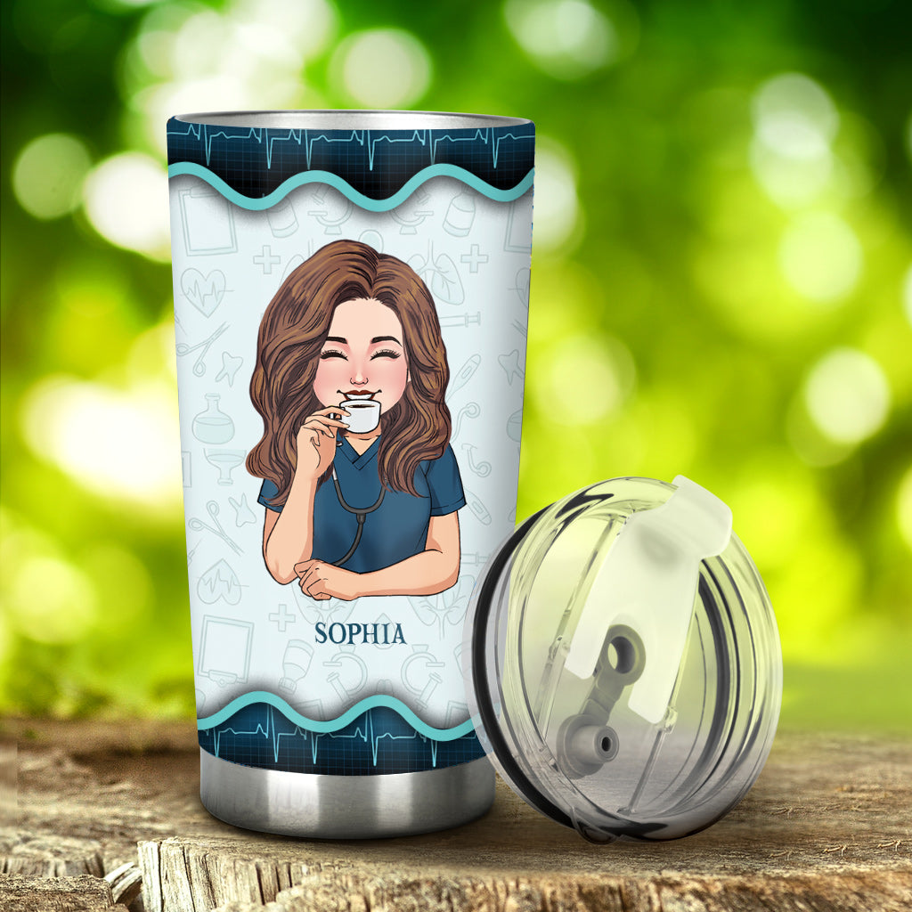 Nurse Nutrition Fact - Personalized Nurse Tumbler