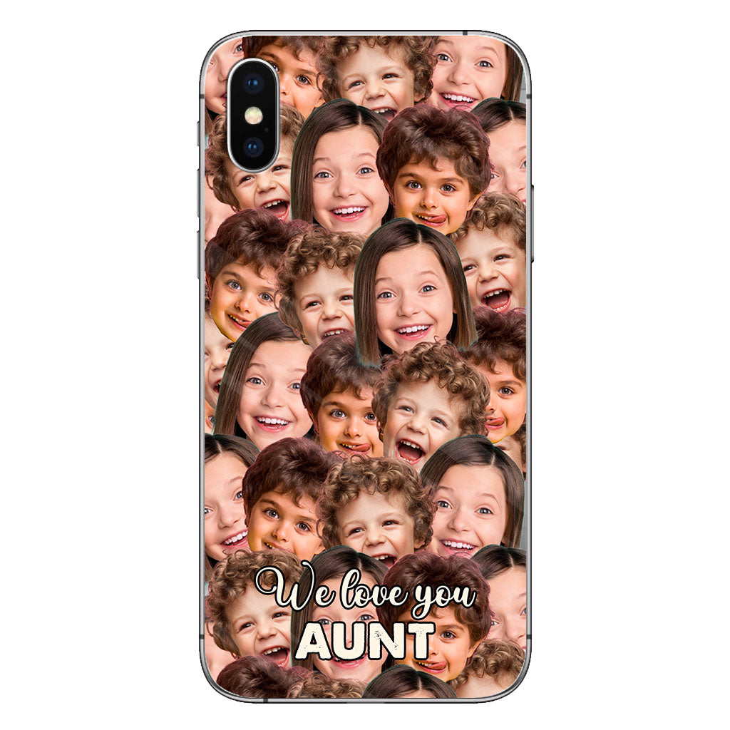 Je t'aime papa - Cadeau pour papa, grand-mère, grand-père, maman, oncle, tante, frère, sœur, fils, fille, petite-fille, petit-fils, mari, femme, petit ami, petite amie - Coque de téléphone personnalisée