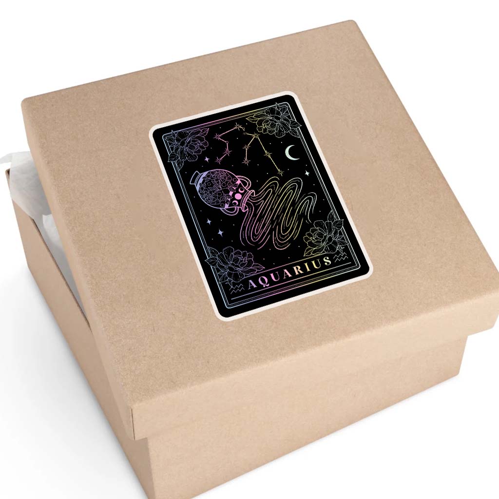 Zodiac Sign Tumbler - Horoscope Decal Full