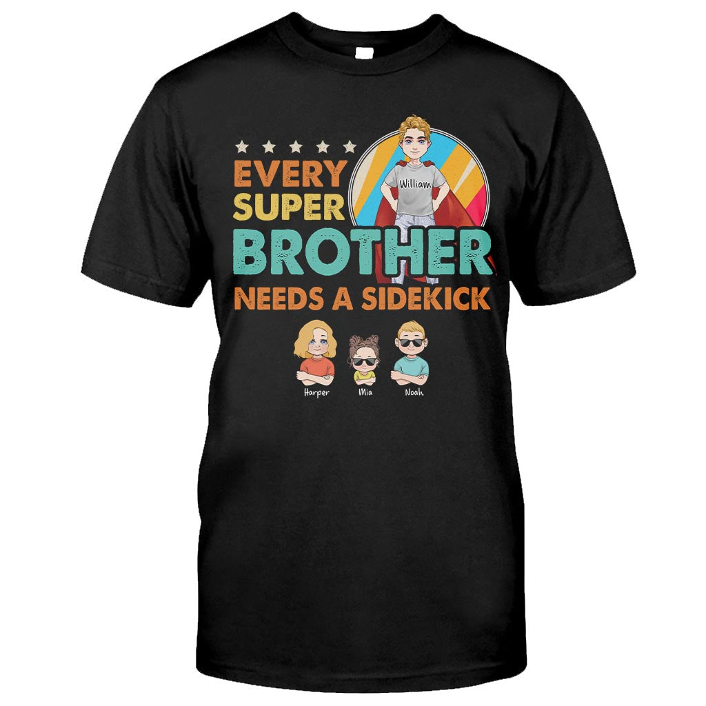 Super Dad Super Hero - Gift for dad, grandpa, uncle, brother - Personalized T-shirt And Hoodie