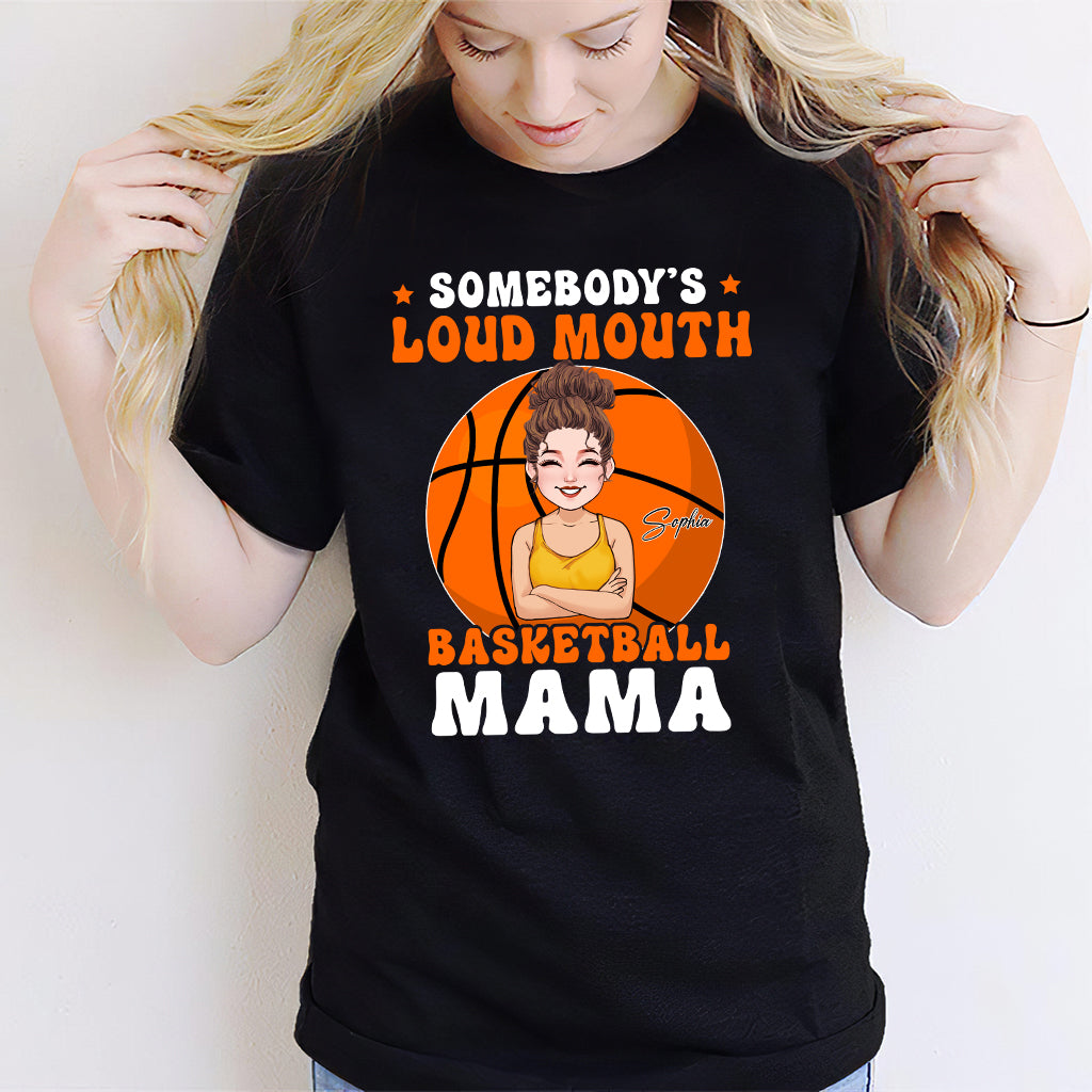 Maman basketteuse à la langue bien pendue - T-shirt et sweat à capuche de basketteur personnalisés