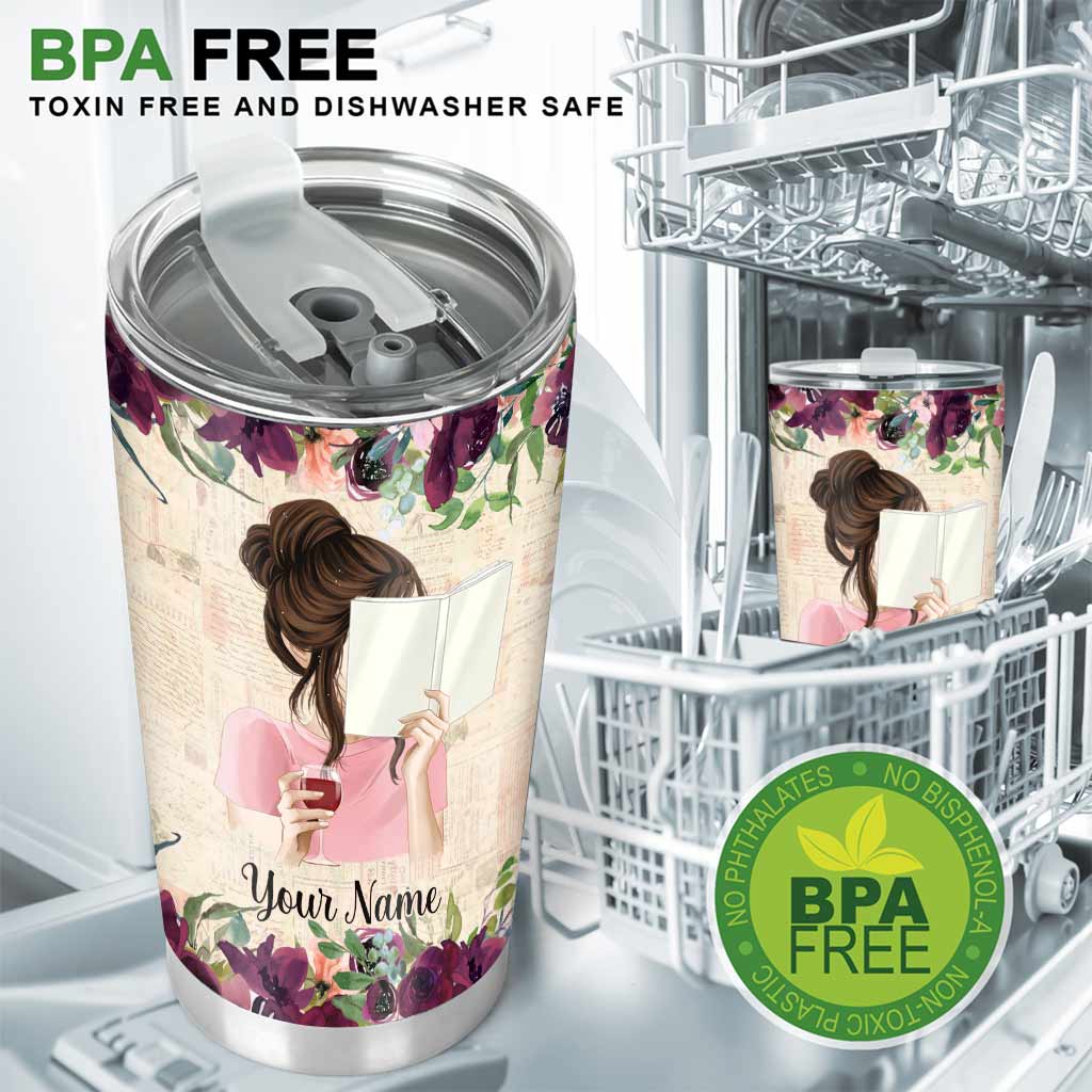 Amoureux des livres - Gobelet en forme de livre personnalisé