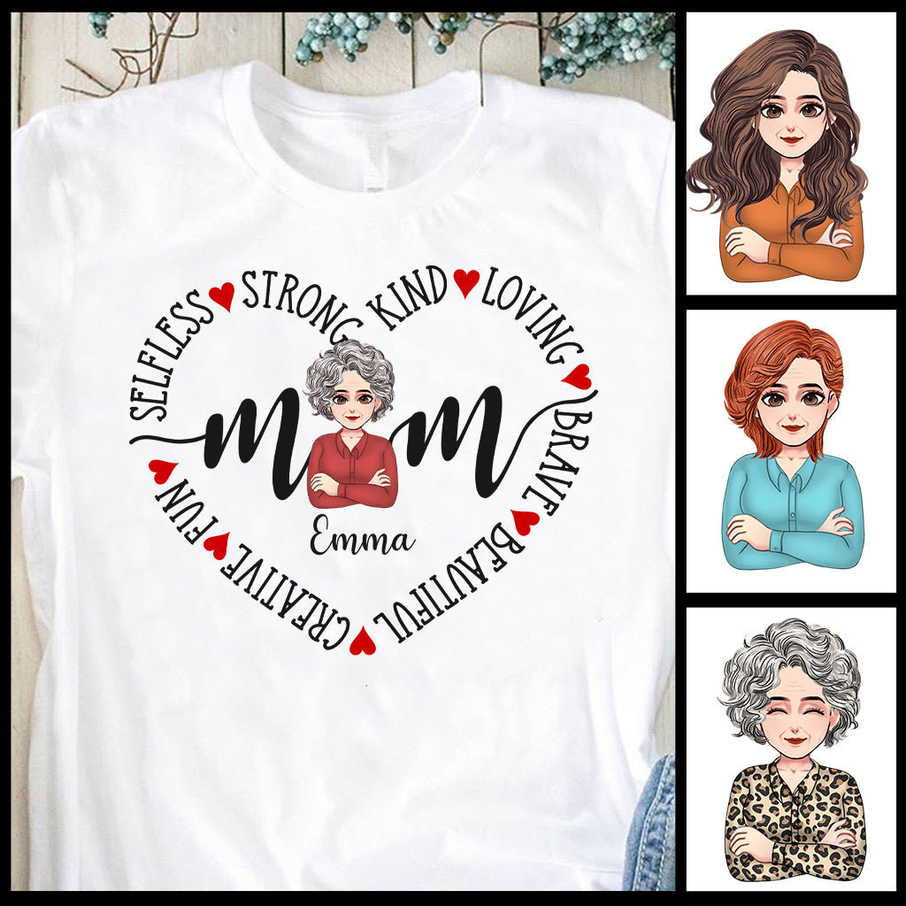 Maman - T-shirt et sweat à capuche personnalisés pour la fête des mères