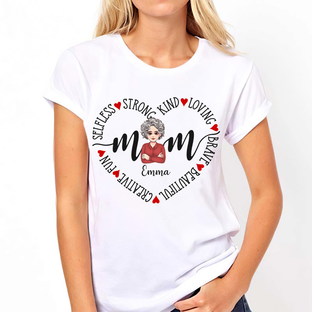 Maman - T-shirt et sweat à capuche personnalisés pour la fête des mères