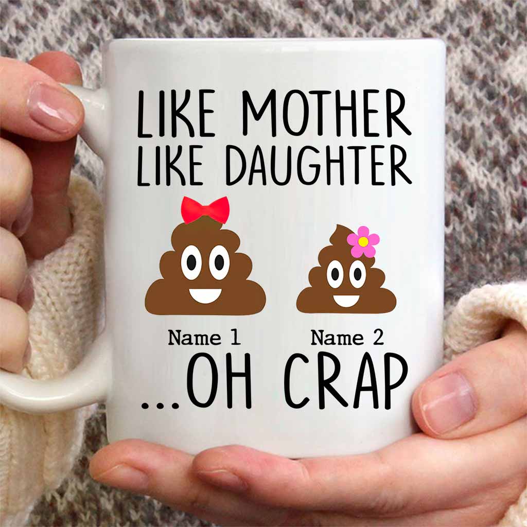 Telle mère, telle fille - Cadeau pour maman, fille, fils, papa - Mug personnalisé