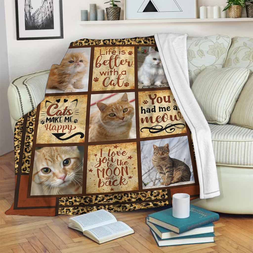 Couverture personnalisée pour amoureux des chats