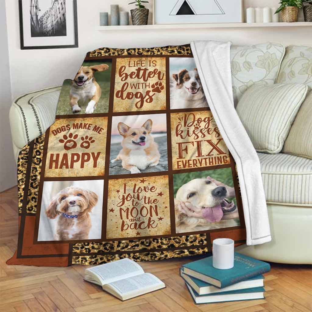 Couverture personnalisée pour amoureux des chiens
