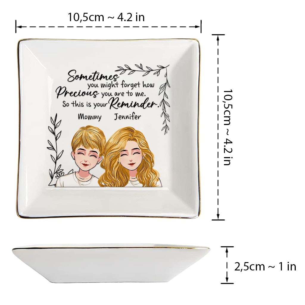 Petit rappel : vide-poches personnalisé pour la fête des Mères