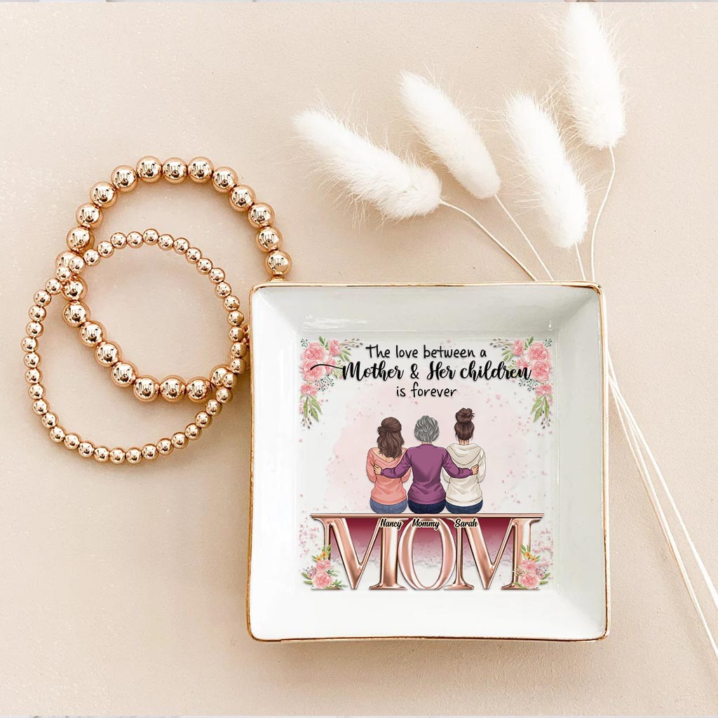 L'amour est éternel - Porte-bijoux personnalisé pour la fête des mères