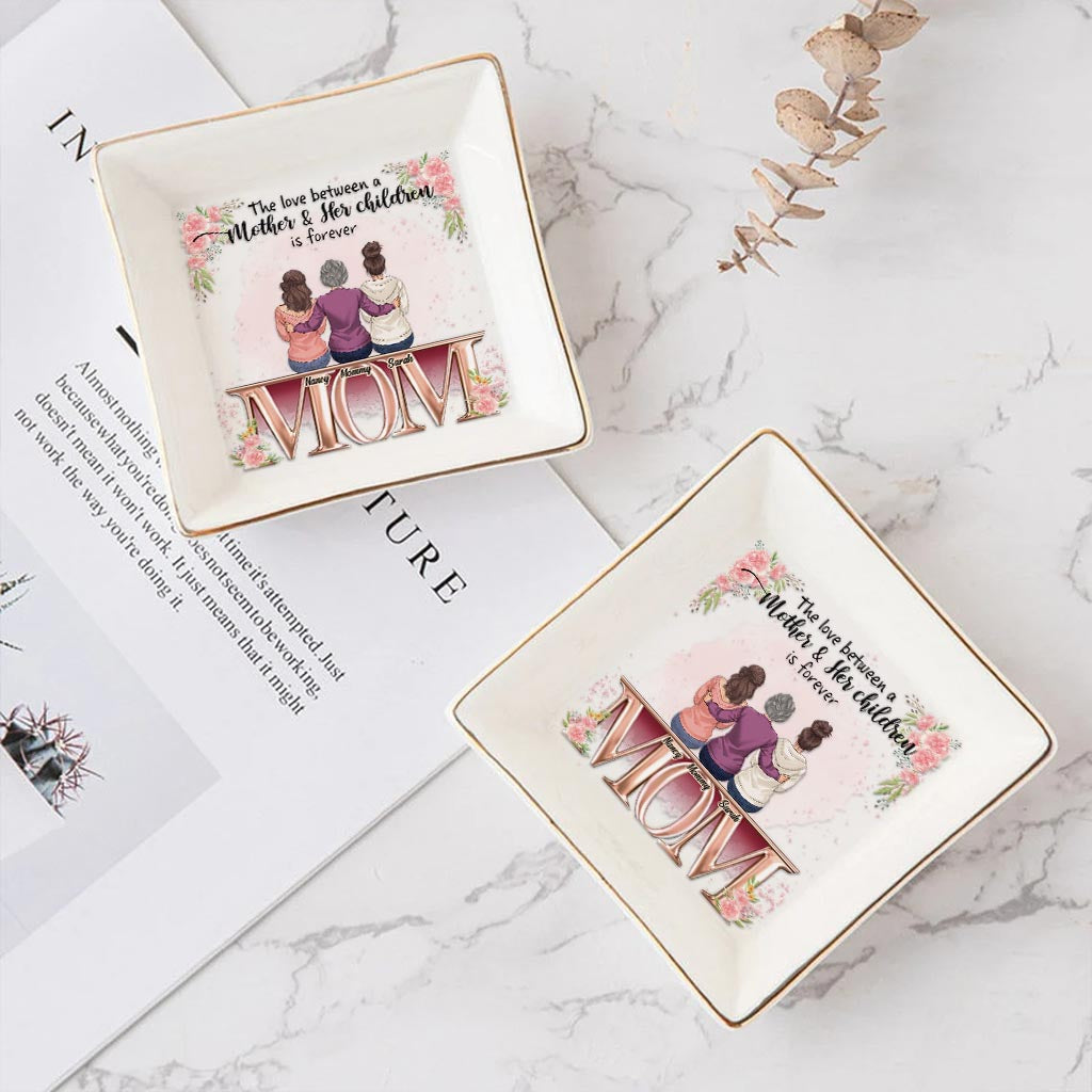 L'amour est éternel - Porte-bijoux personnalisé pour la fête des mères