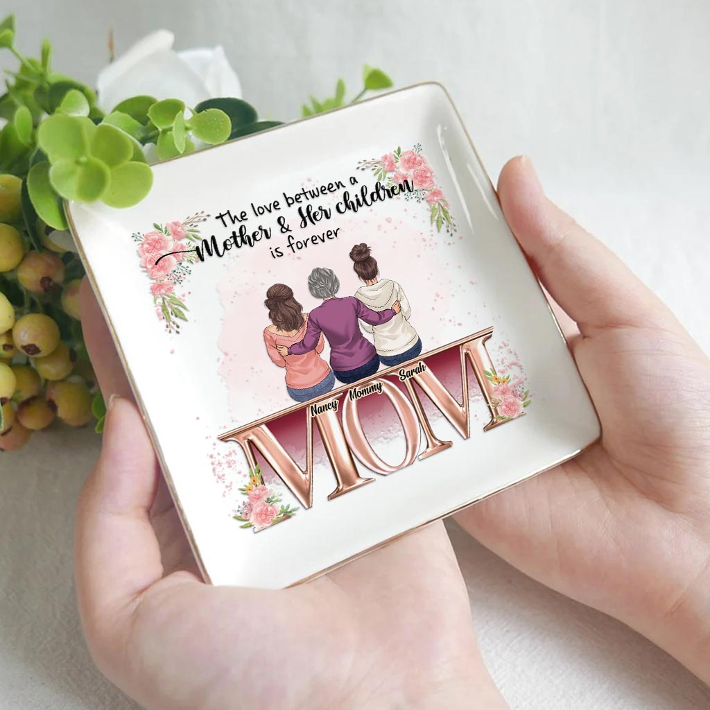 L'amour est éternel - Porte-bijoux personnalisé pour la fête des mères