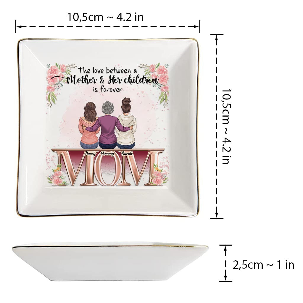 L'amour est éternel - Porte-bijoux personnalisé pour la fête des mères
