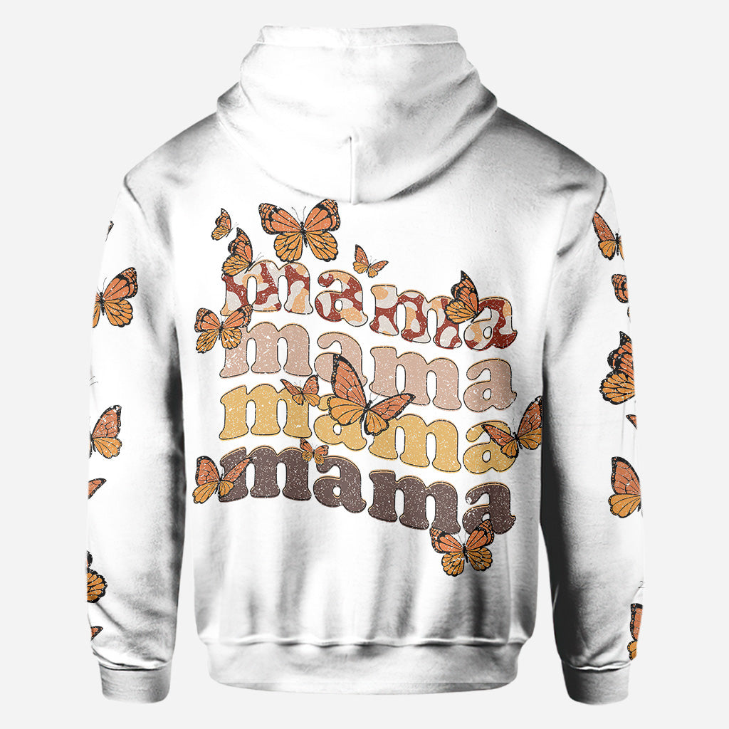Mama - Personalized Mother's Day Mother All Over T-shirt and Hoodie
