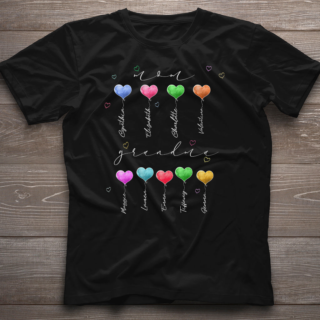 Maman Grand-mère - T-shirt et sweat à capuche personnalisés pour la fête des mères