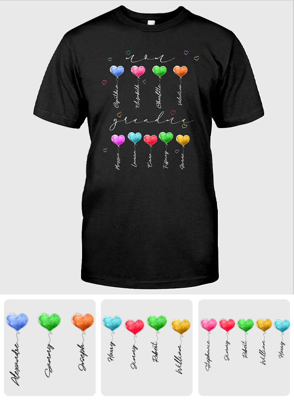 Maman Grand-mère - T-shirt et sweat à capuche personnalisés pour la fête des mères