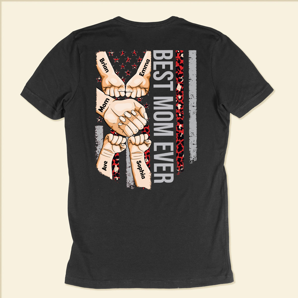 Meilleure maman du monde - T-shirt et sweat à capuche personnalisés pour la fête des mères