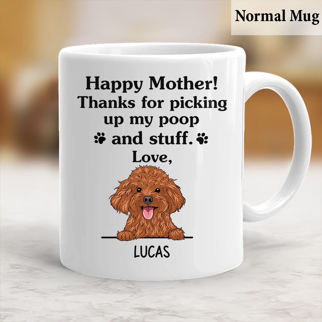 Bonne fête des mères ! Mug personnalisé pour chien