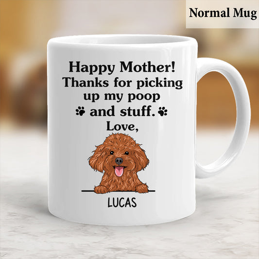 Happy Mother's Day - Personalized Dog Mug