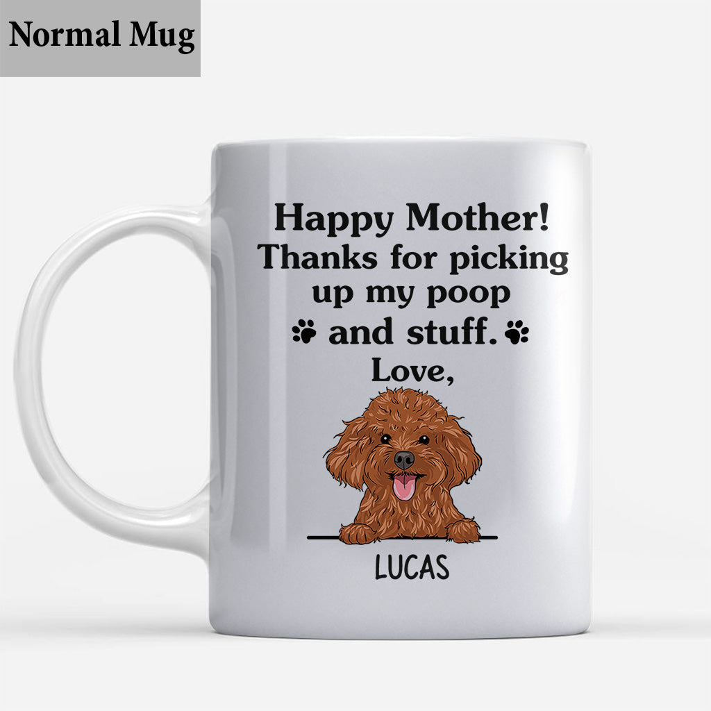 Bonne fête des mères ! Mug personnalisé pour chien