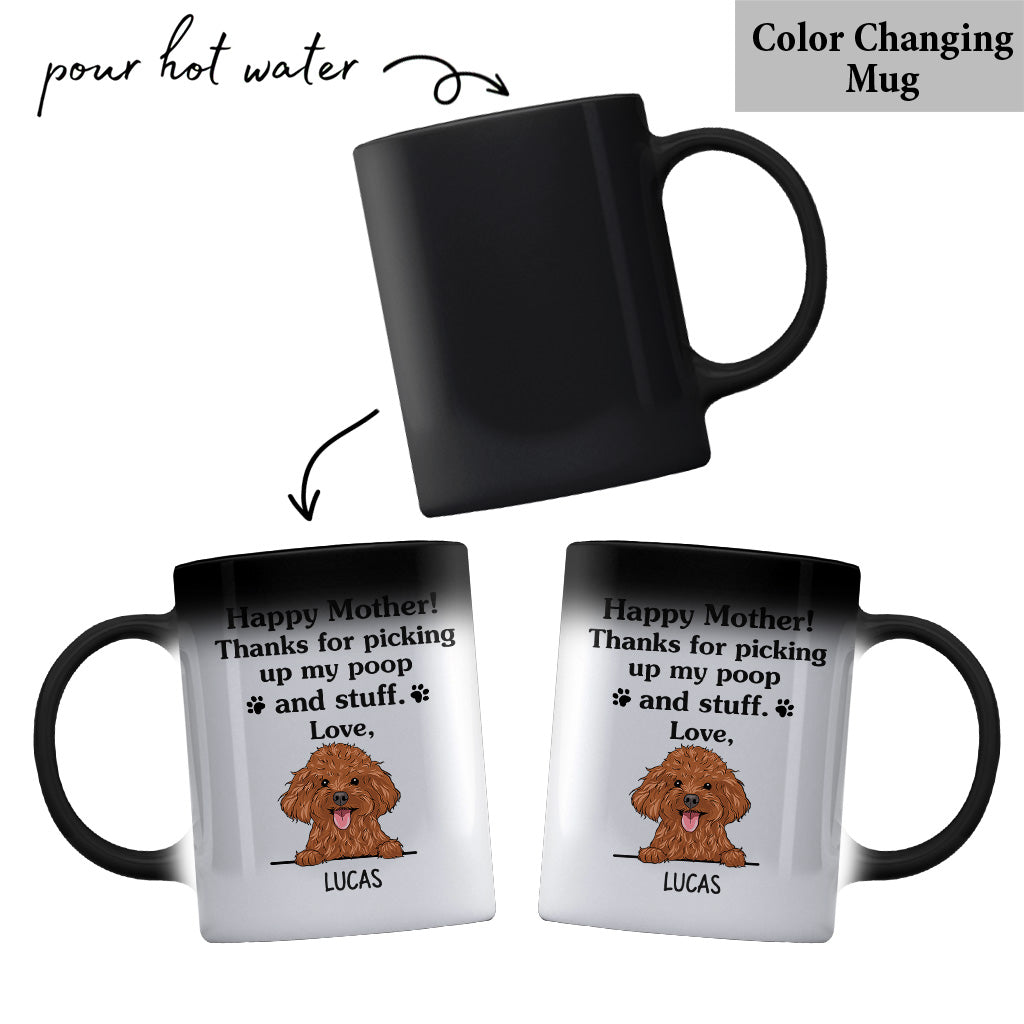 Bonne fête des mères ! Mug personnalisé pour chien