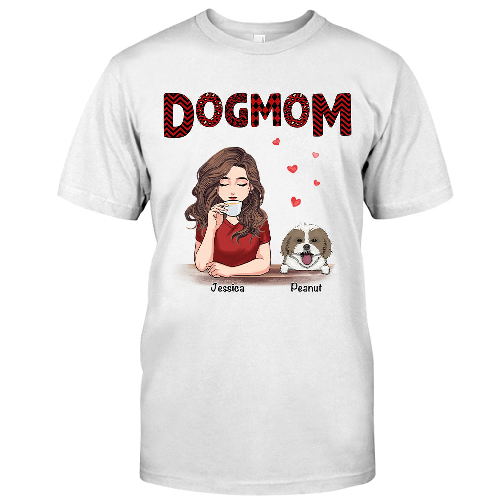 Maman de chien - T-shirt et sweat à capuche personnalisés pour la fête des mères