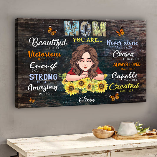 Maman, tu es formidable ! - Toile et affiche personnalisées pour la fête des mères