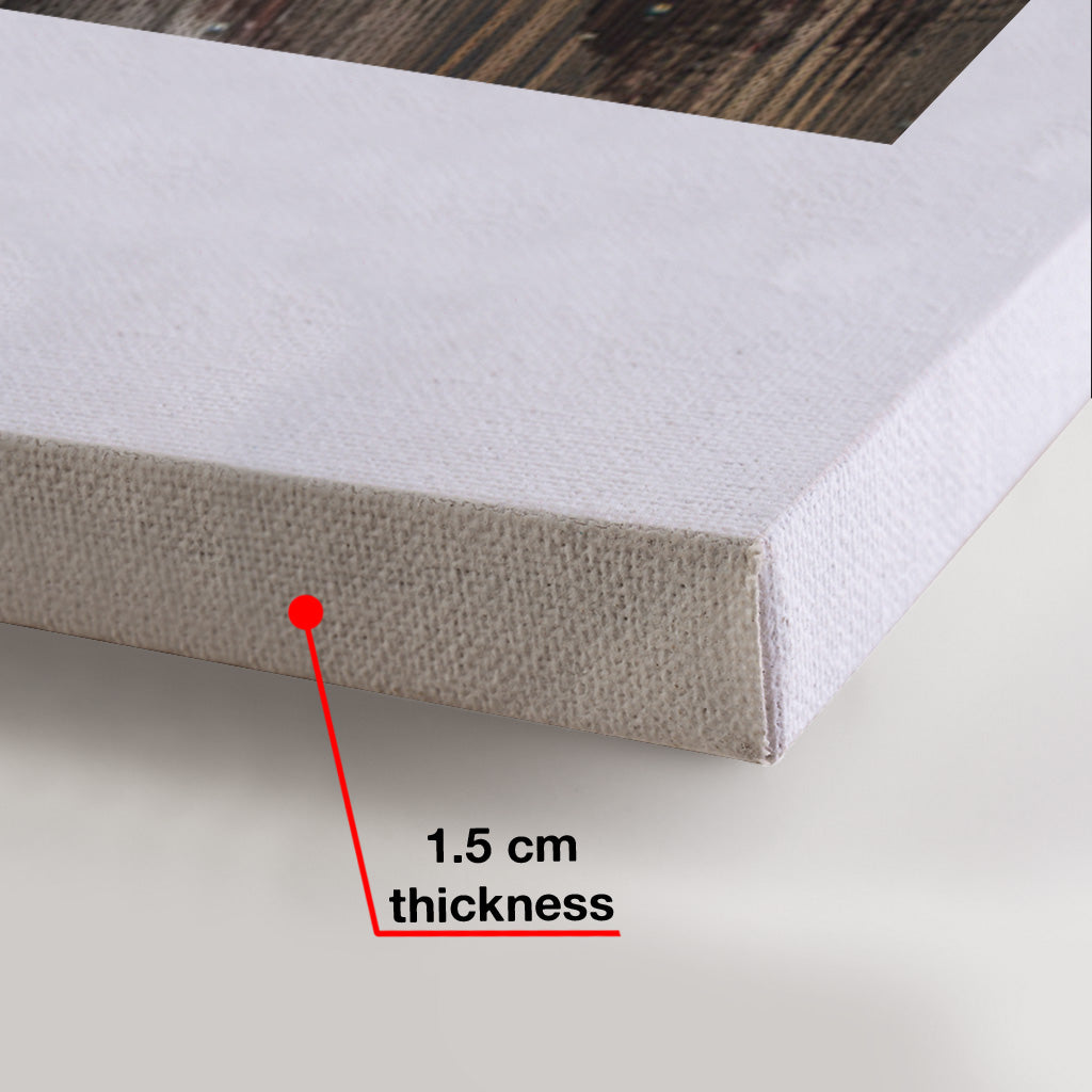 Le jardin de grand-mère - Cadeau pour grand-mère, maman - Toile et affiche personnalisées