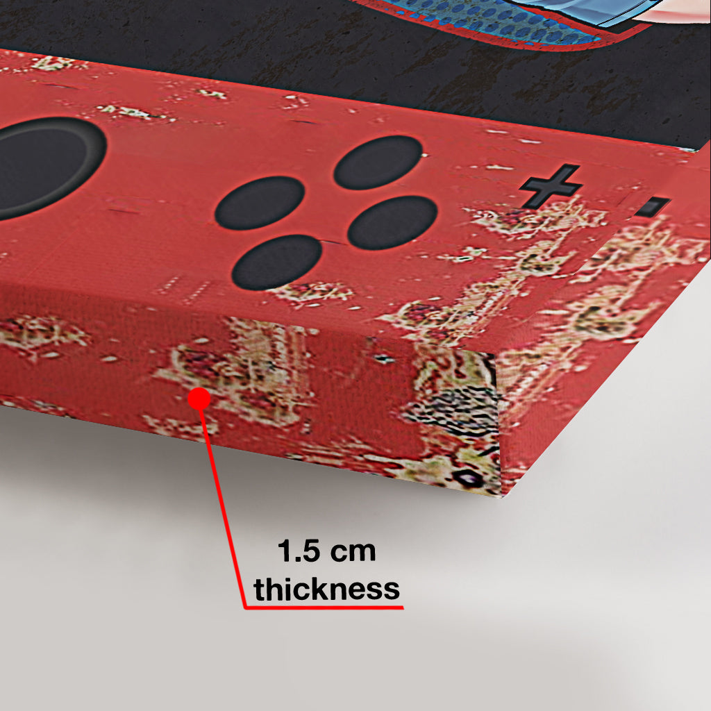 Forever In 2 Player Mode - Personalized Video Game Canvas And Poster