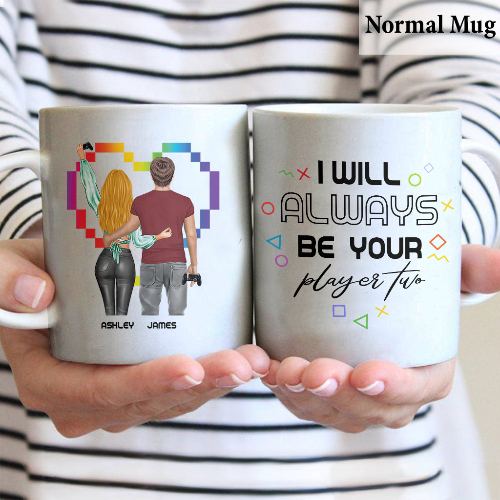 I Will Always Be Your Player Two - Personalized Video Game Mug