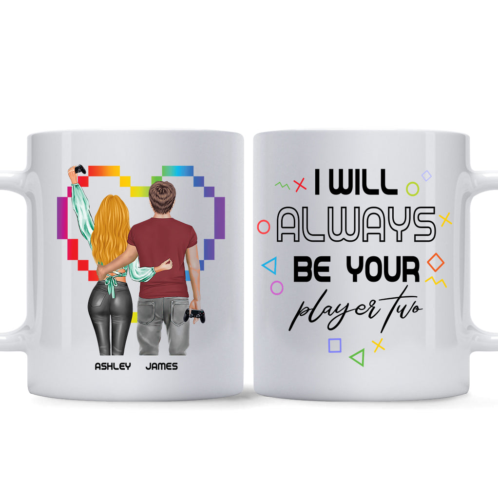 I Will Always Be Your Player Two - Personalized Video Game Mug