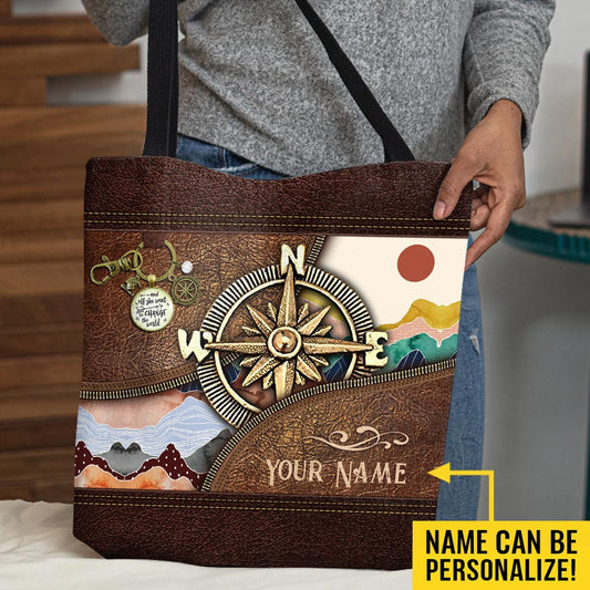 Sac fourre-tout de randonnée personnalisé « La montagne dans mon âme »