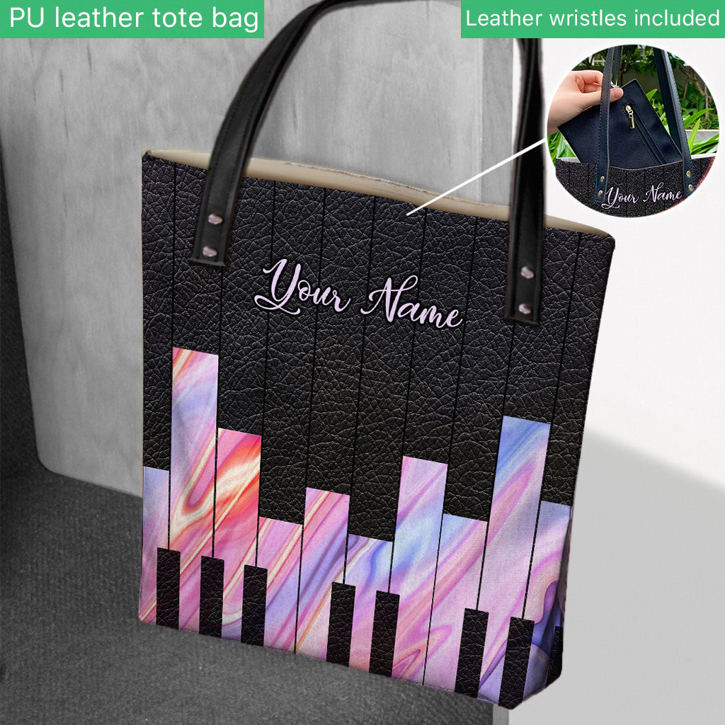 Sac fourre-tout personnalisé Music Soul Piano