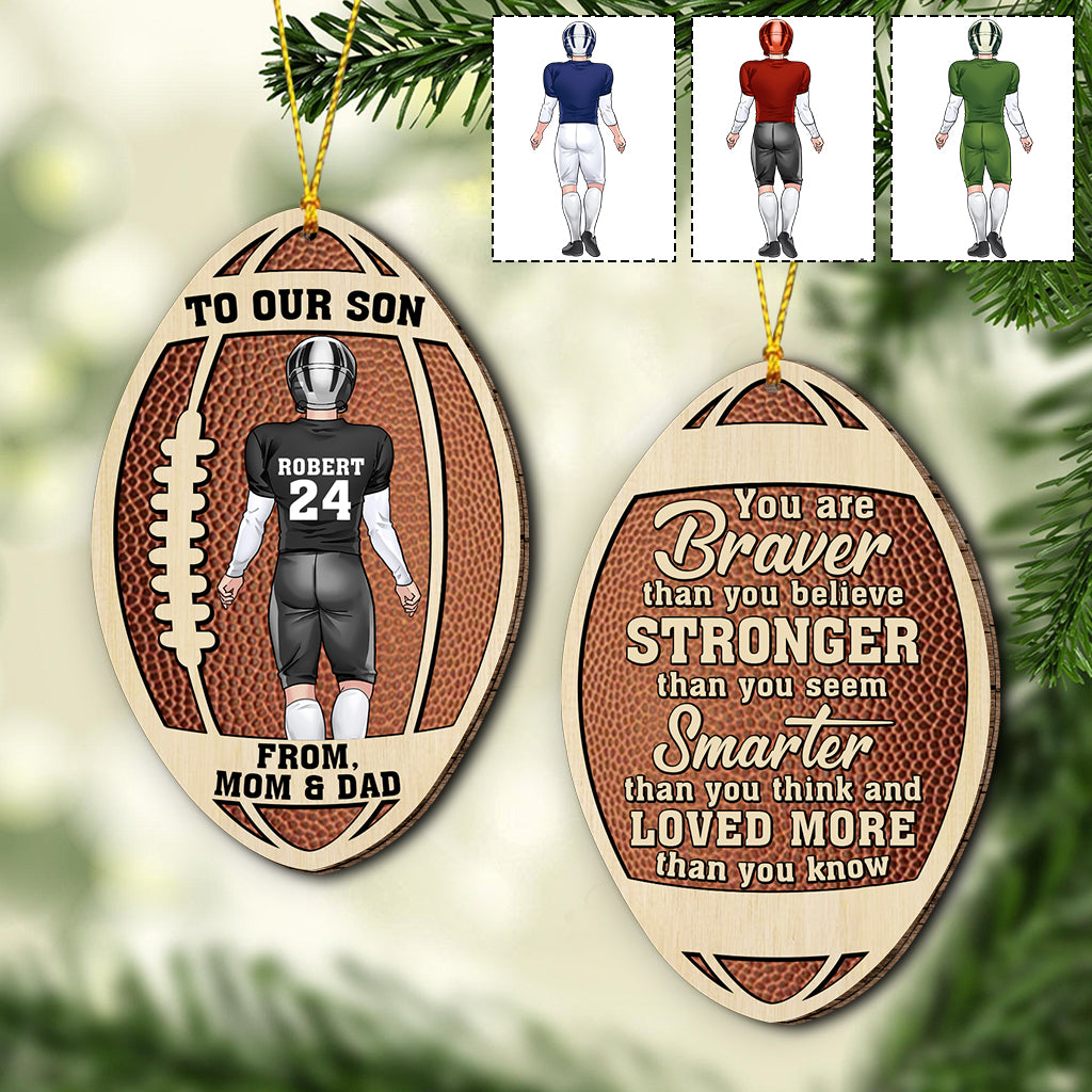 À notre fils - cadeau pour notre fils - Ornement personnalisé