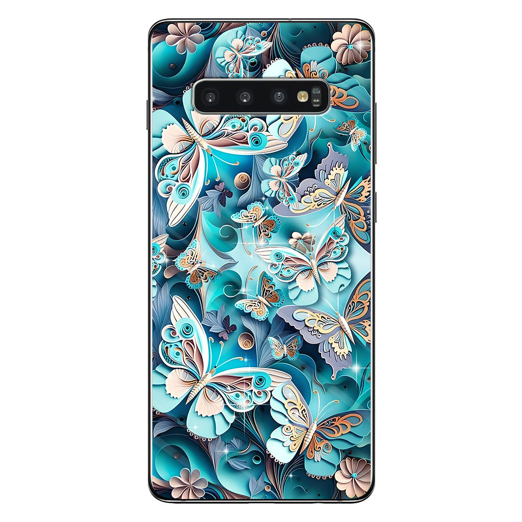 Coque de téléphone Papillons Amoureux - Coque de téléphone Papillon
