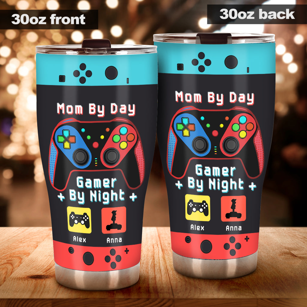 Gamer Dad Like A Regular Dad But Way Cooler - Video Game gift for dad, Gamer - Personalized Tumbler