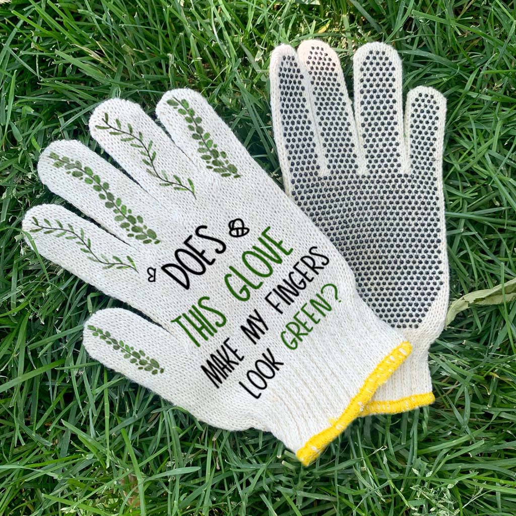 Ce gant me donne-t-il les doigts verts ? – Gants de jardinage personnalisés