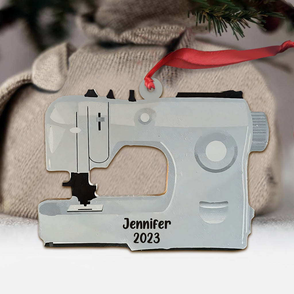 Passion pour la couture - Ornement de couture personnalisé