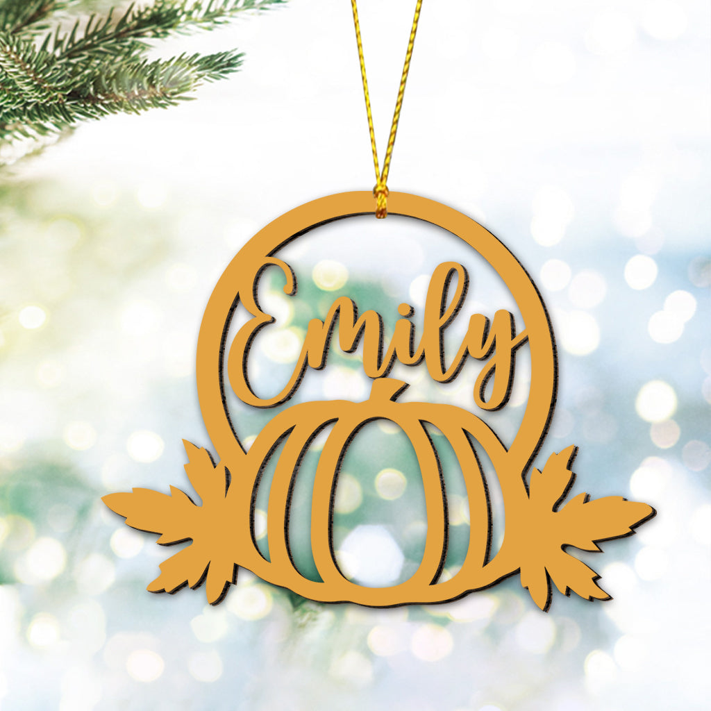 Thanksgiving Vibes - Personalized Thanksgiving Ornament