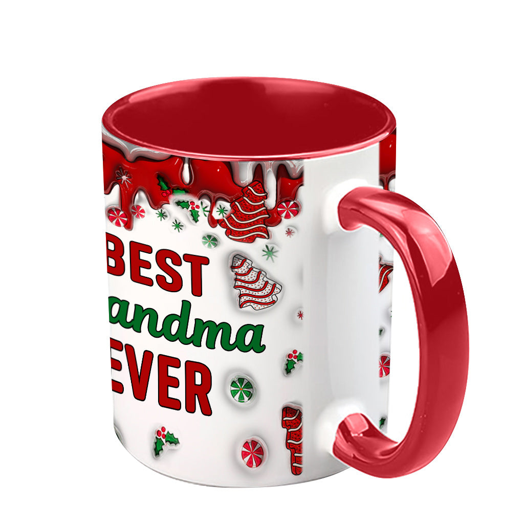 Meilleure grand-mère du monde - Cadeau pour grand-mère - Mug personnalisé