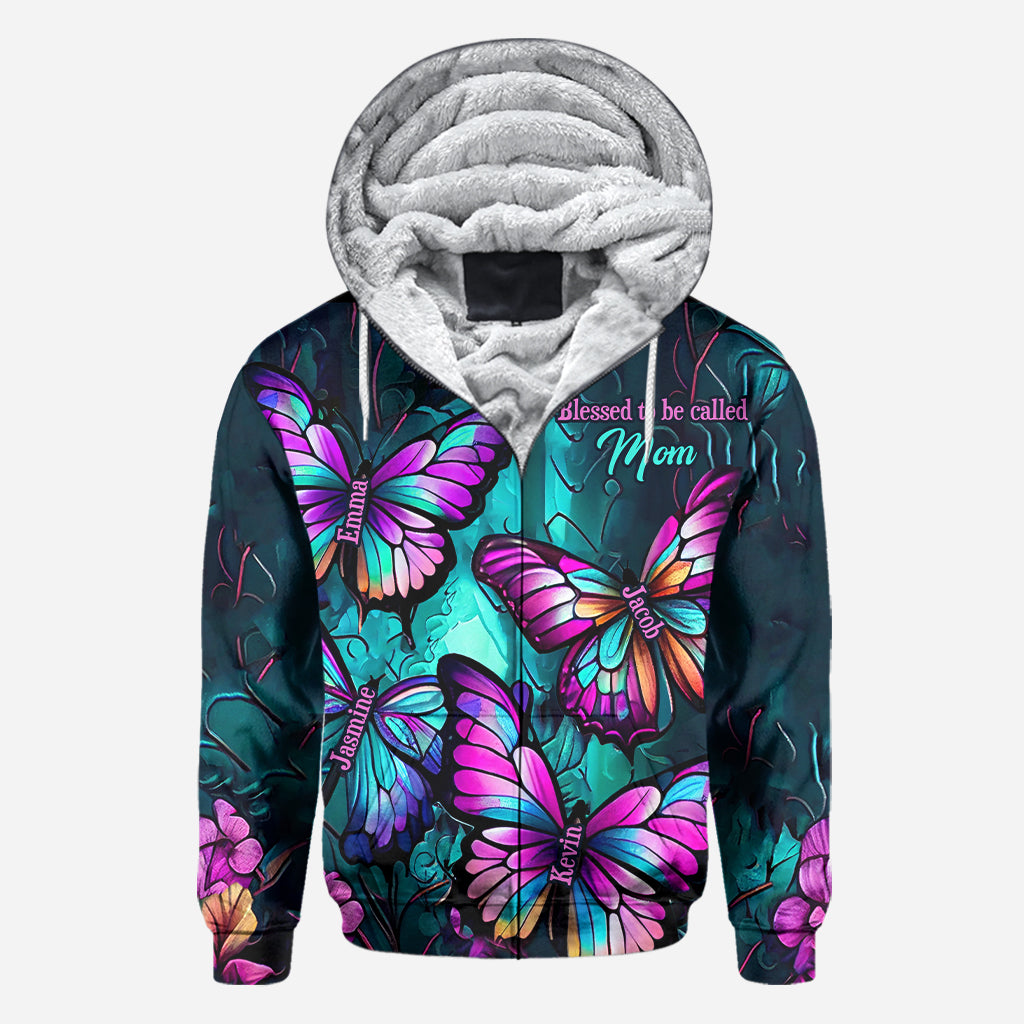 T-shirt personnalisé « Papillons de grand-mère »