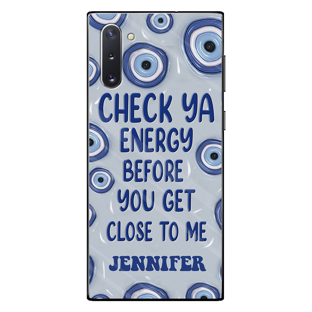 Check Ya Energy - Personalized Witch Phone Case